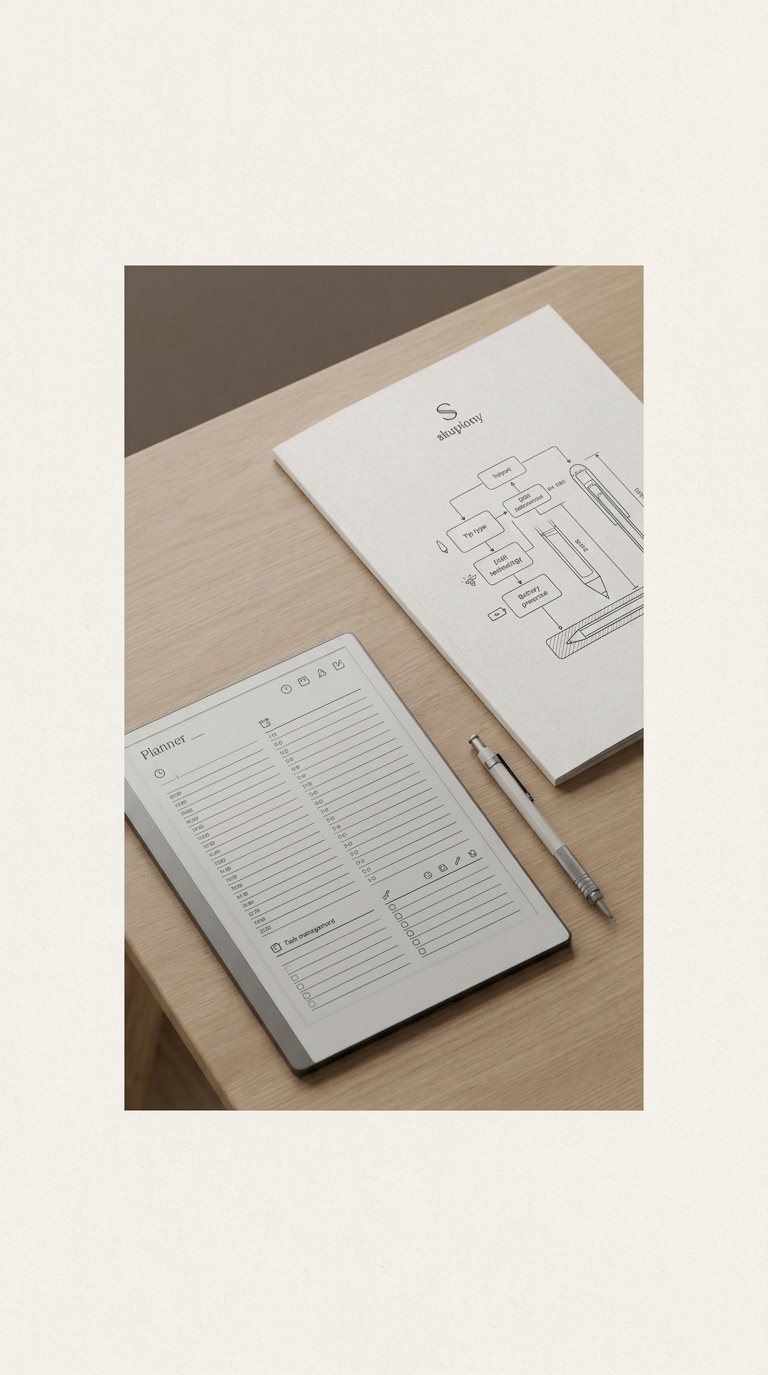 Raport audytowy oraz bezdatowy planer PDF na notatnik E-ink